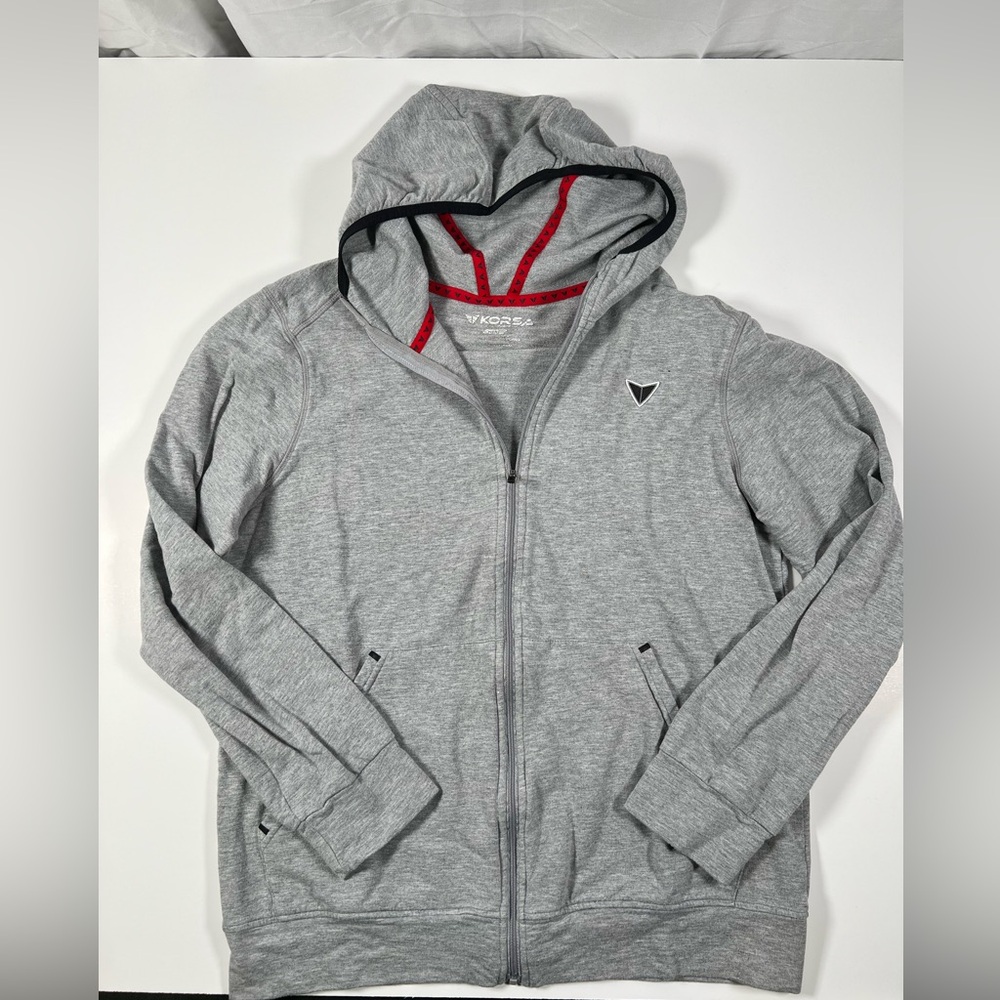 Korsa Men’s size S zip up hoodie